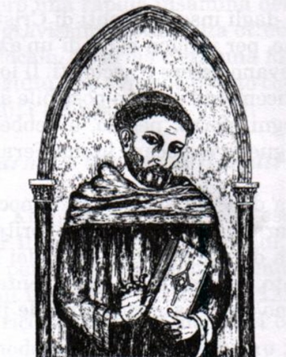 Italian Franciscan friar and historian Salimbene Di Adam.