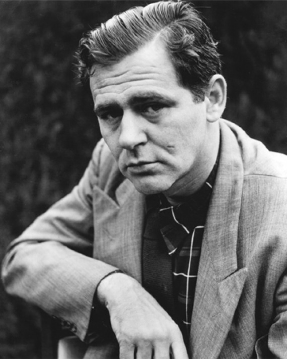 Black and white photograph of American writer James Agee.