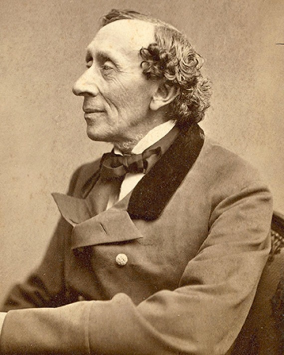 Danish author Hans Christian Andersen