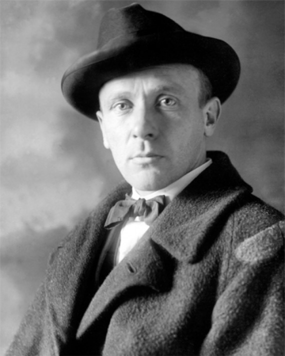 Photograph of Soviet playwright and writer Mikhail Bulgakov.