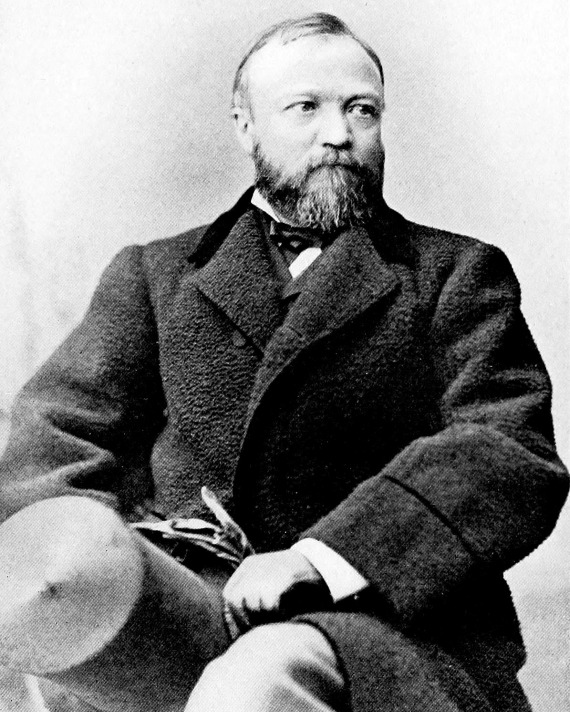 Photograph of Andrew Carnegie