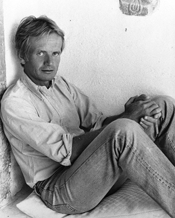 British writer Bruce Chatwin.