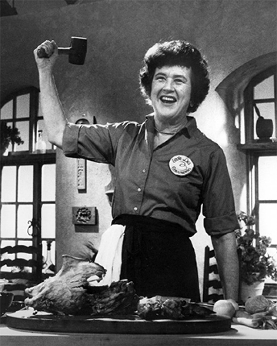 American cook and author Julia Child.