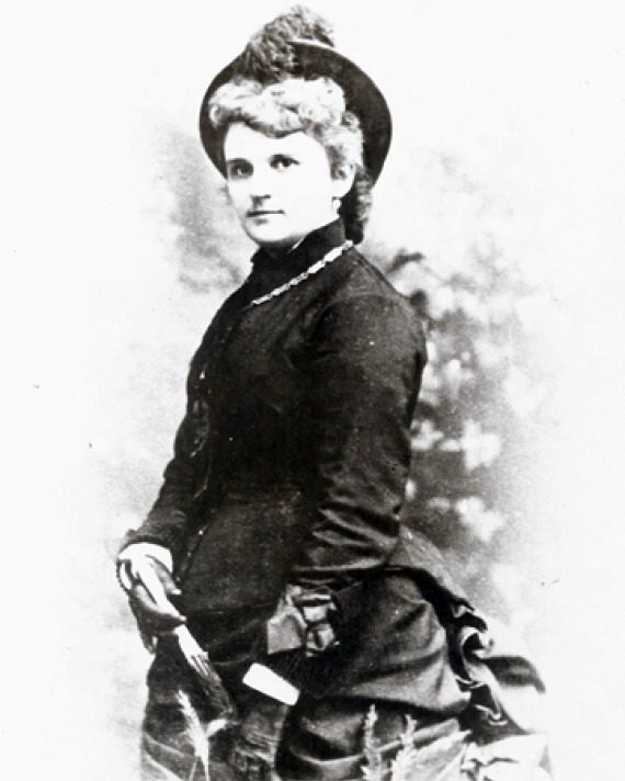 Photograph of American novelist Kate Chopin.