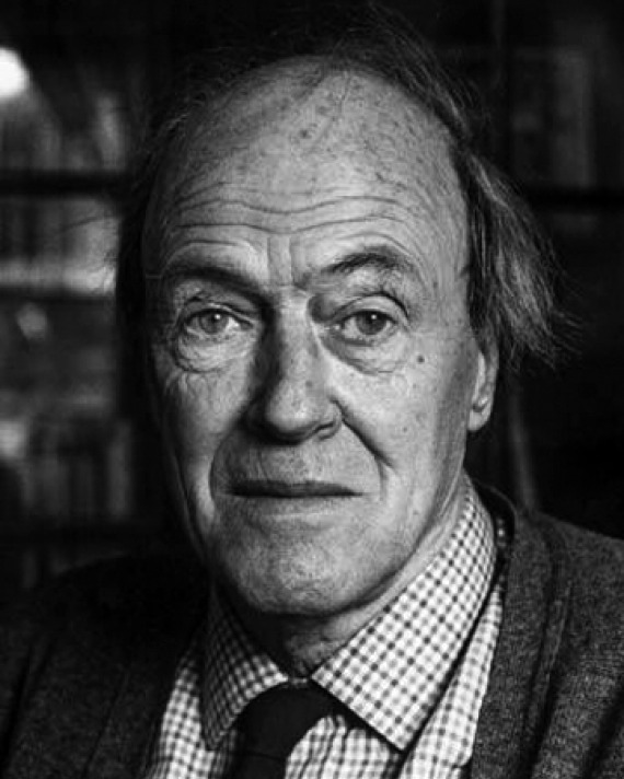Photograph of British writer Roald Dahl.