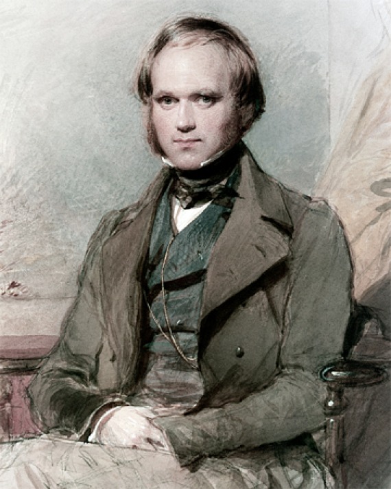 Image of English naturalist Charles Darwin.