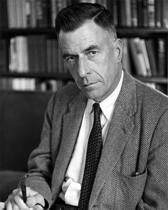 Canadian-born American economist John Kenneth Galbraith.