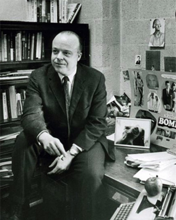 Photograph of writer, poet, and professor George Garrett.