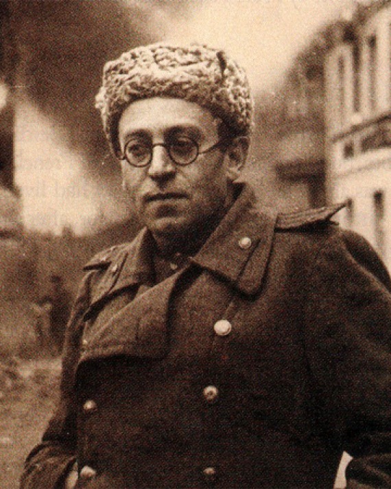 Photograph of Soviet Russian writer and journalist Vasily Grossman.
