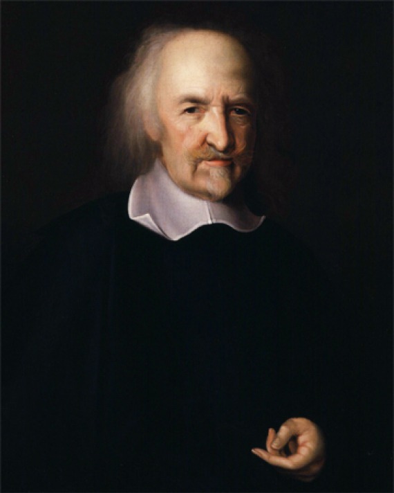Thomas Hobbes Painting of Thomas Hobbes