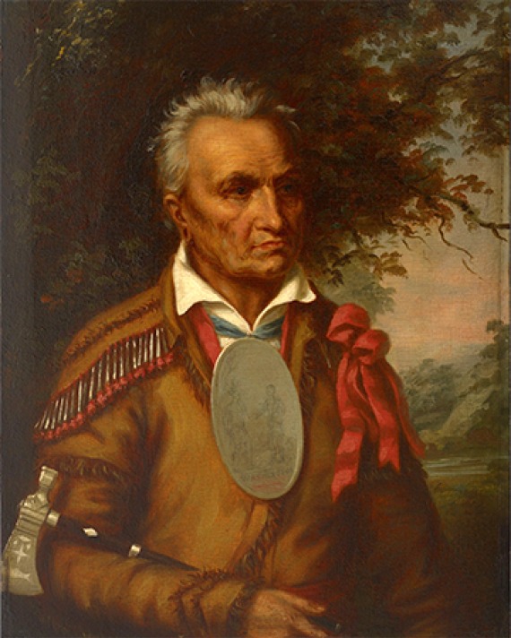 Seneca chief Red Jacket.