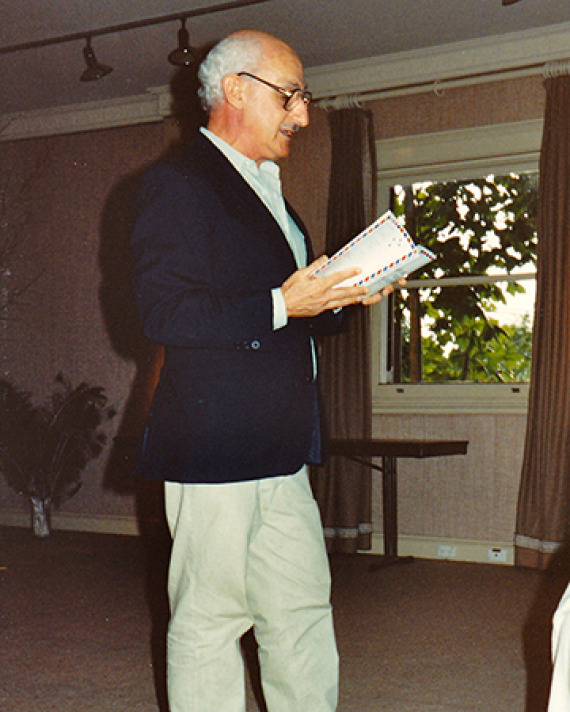 David Malouf. Photograph by Gerald Ganglbauer.