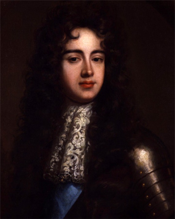 Portrait of claimant to English throne James Scott, Duke of Monmouth.