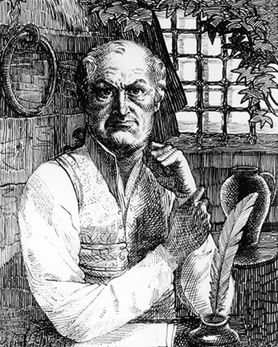 French author the Marquis de Sade.