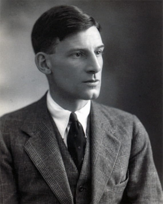 English poet and novelist Siegfried Sassoon.