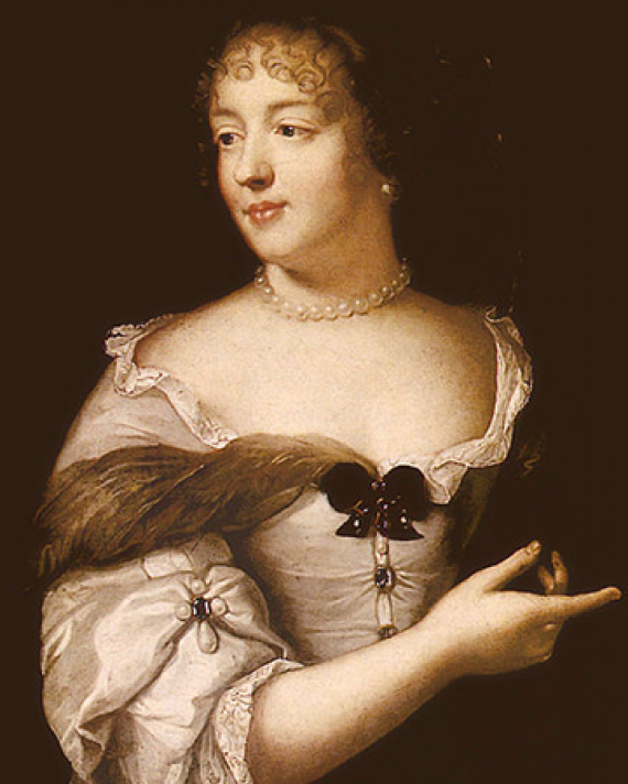 Marie de Rabutin-Chantal, Marquise de Sévigné, by Claude Lefèbvre, c. 1665.