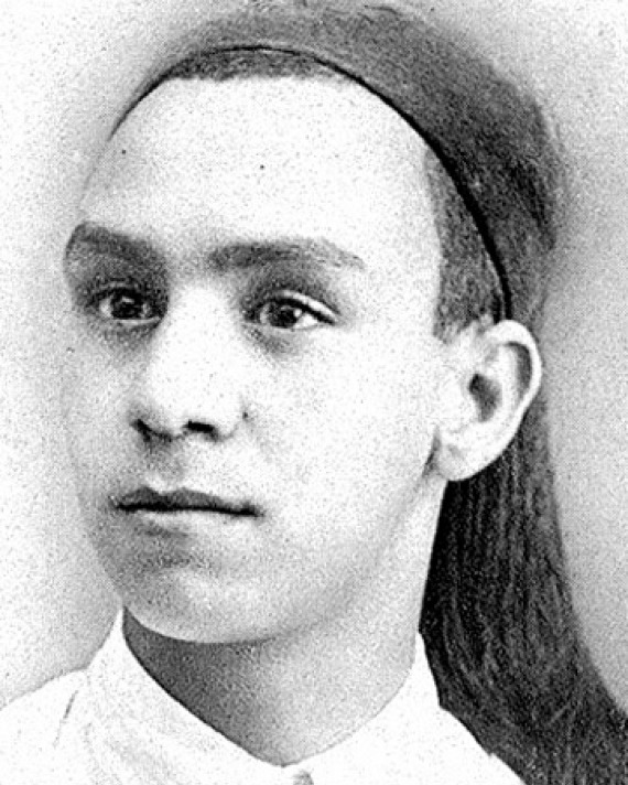 Photograph of Tunisian poet Abul-Qasim Al-Shabbi.