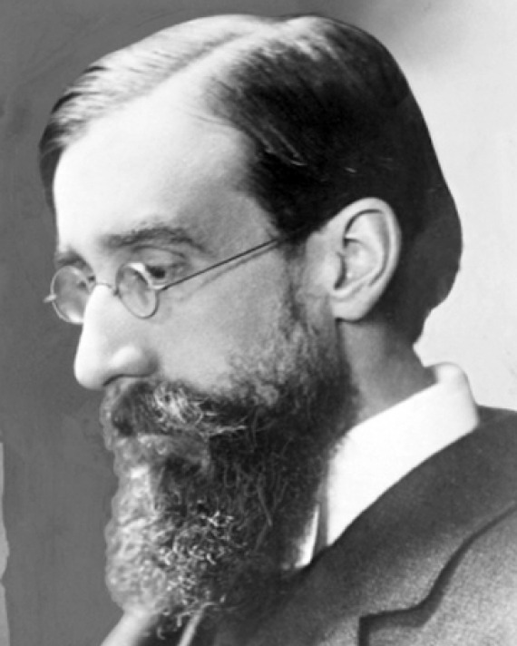 Black and white photograph of English writer and critic Lytton Strachey.