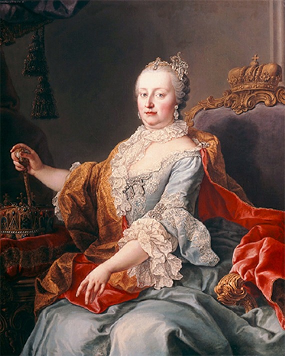 Holy Roman empress Maria Theresa.