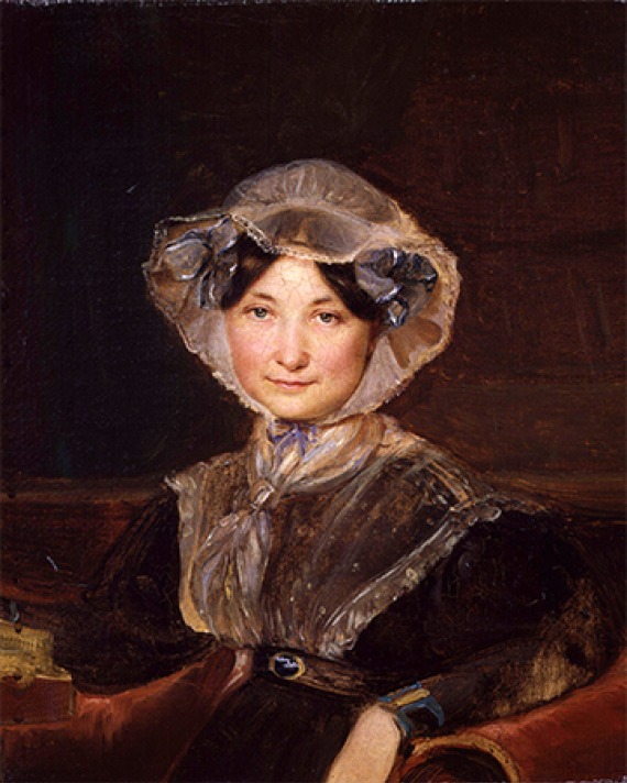 English novelist and writer Frances Trollope.