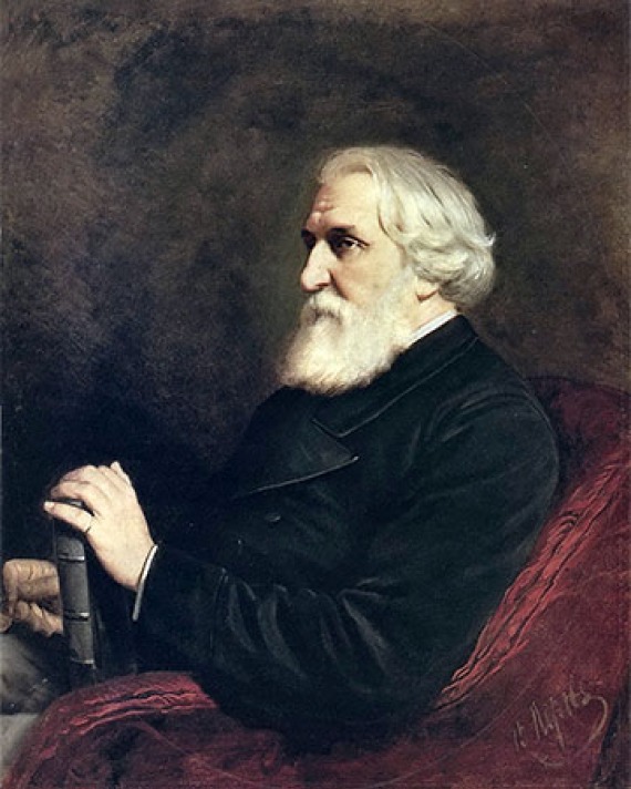 Russian author Ivan Turgenev.