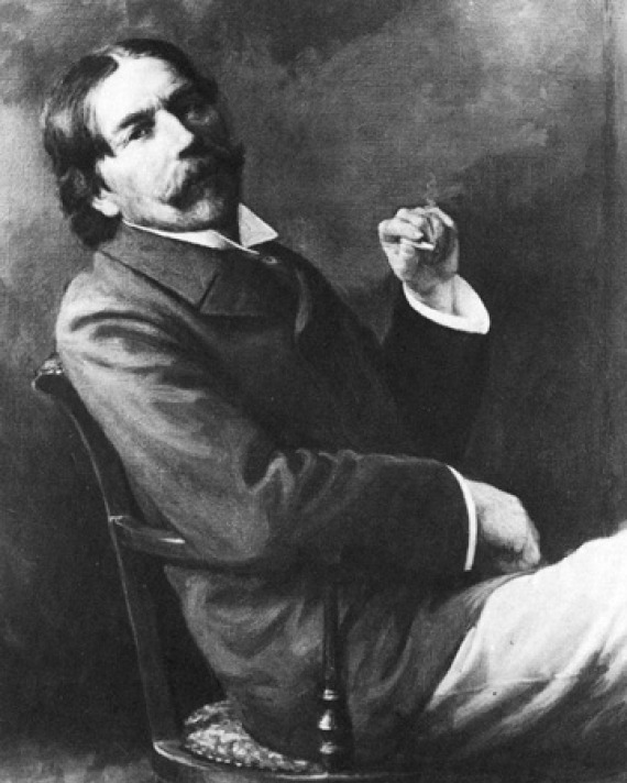 Photograph of Thorstein Veblen
