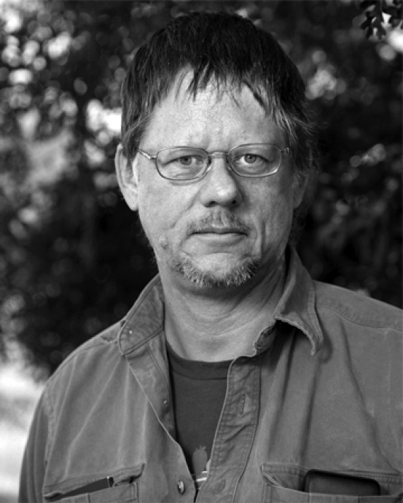 Photograph of American writer William T. Vollmann.
