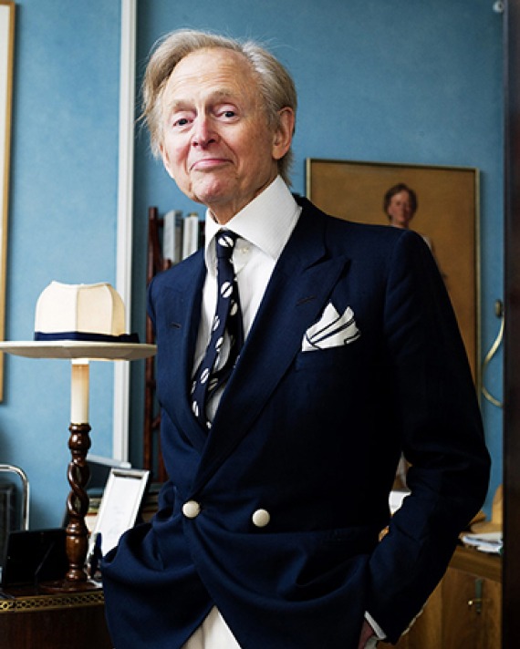 American author Tom Wolfe.