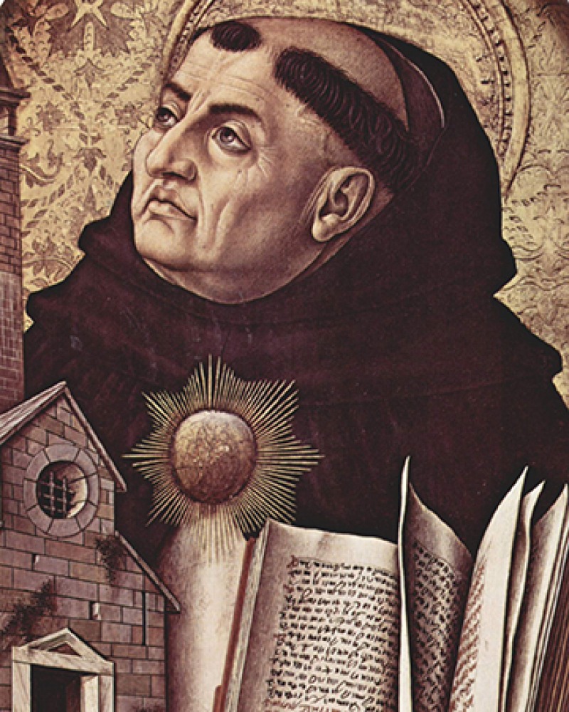 Italian Christian theologian and philosopher Thomas Aquinas.