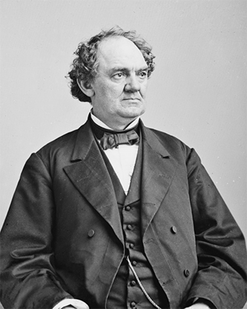 American showman P.T. Barnum.