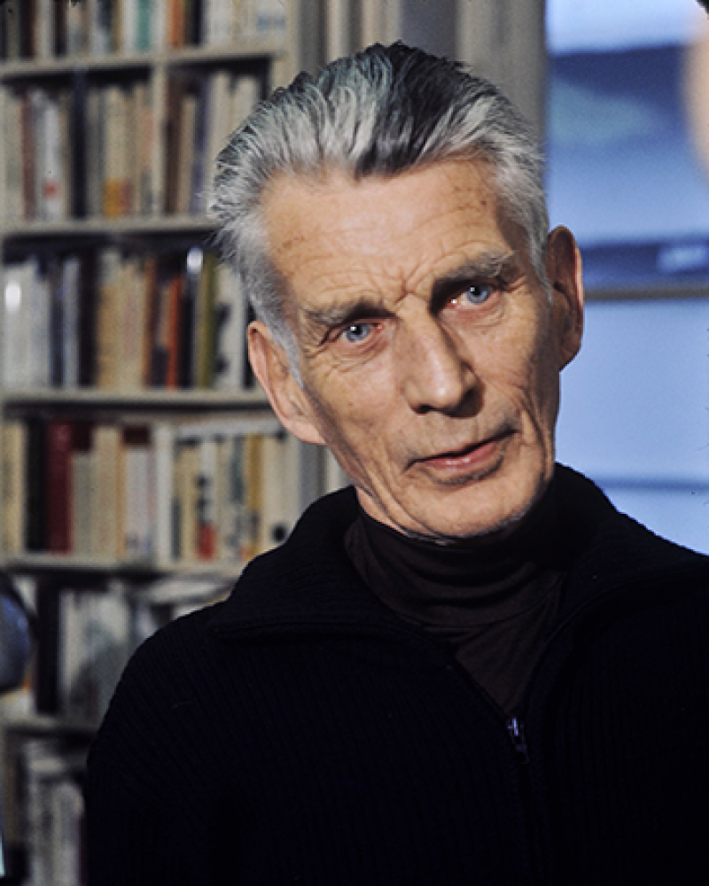 Samuel Beckett, 1977. Photograph by Roger Pic.