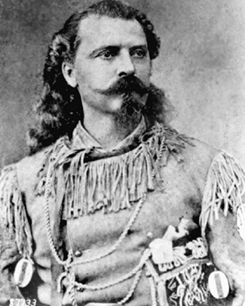 American showman William F. Cody.