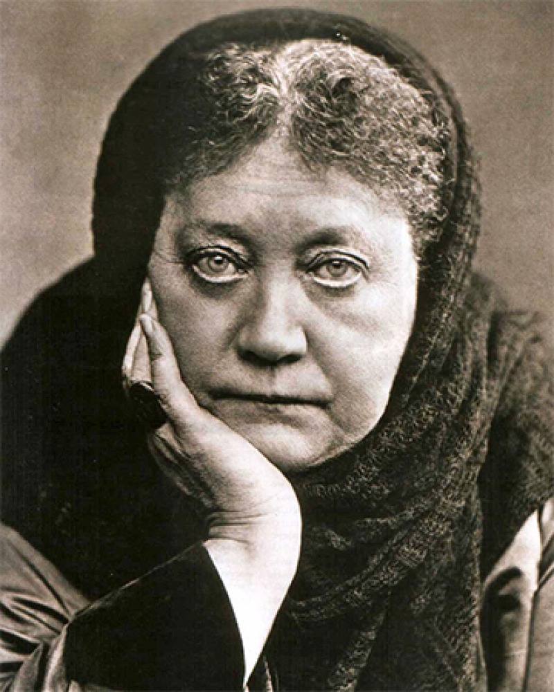 Russian spiritualist Helena Blavatsky.