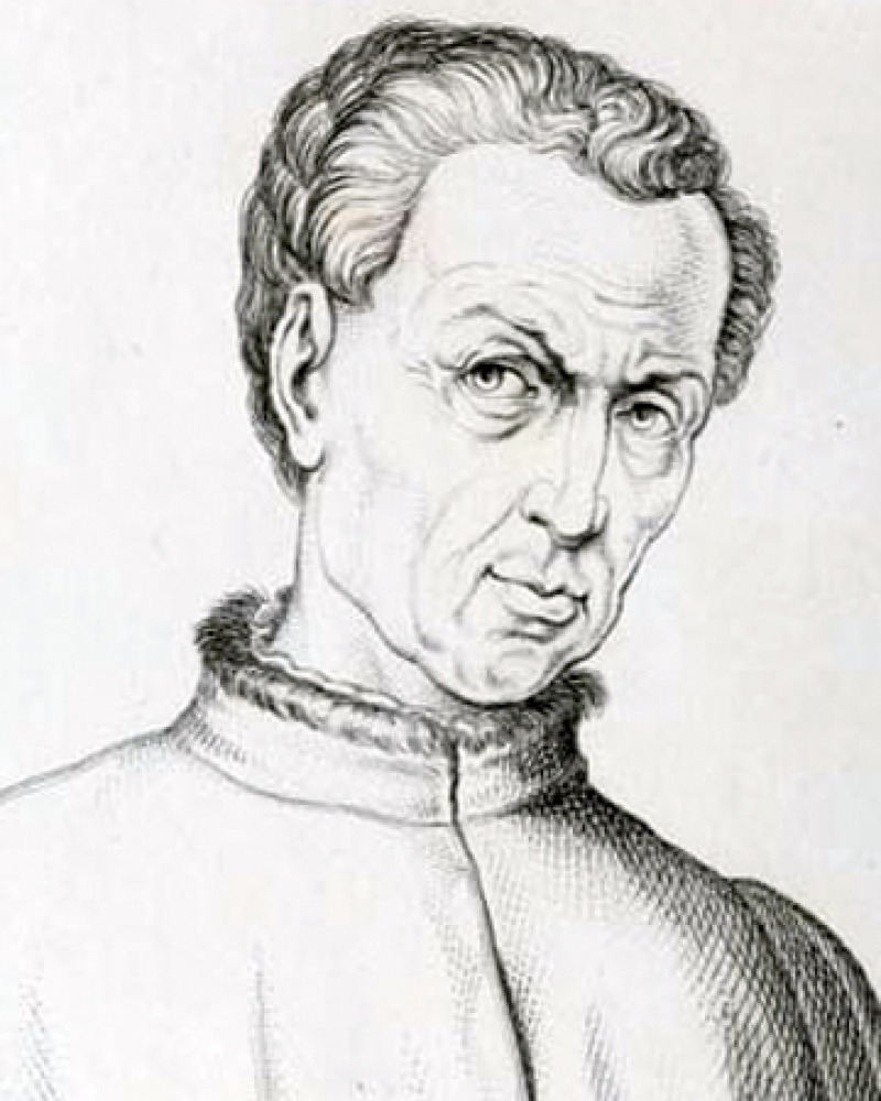 Image of Renaissance humanist and scholar Poggio Bracciolini.