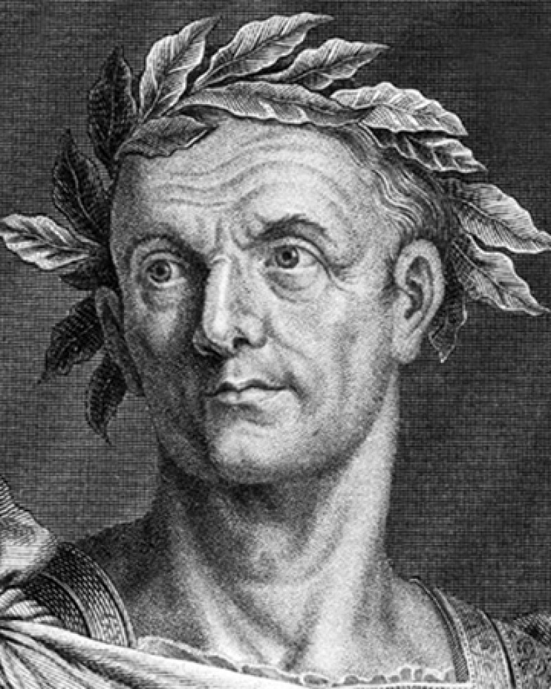 Roman general and ruler Julius Caesar.
