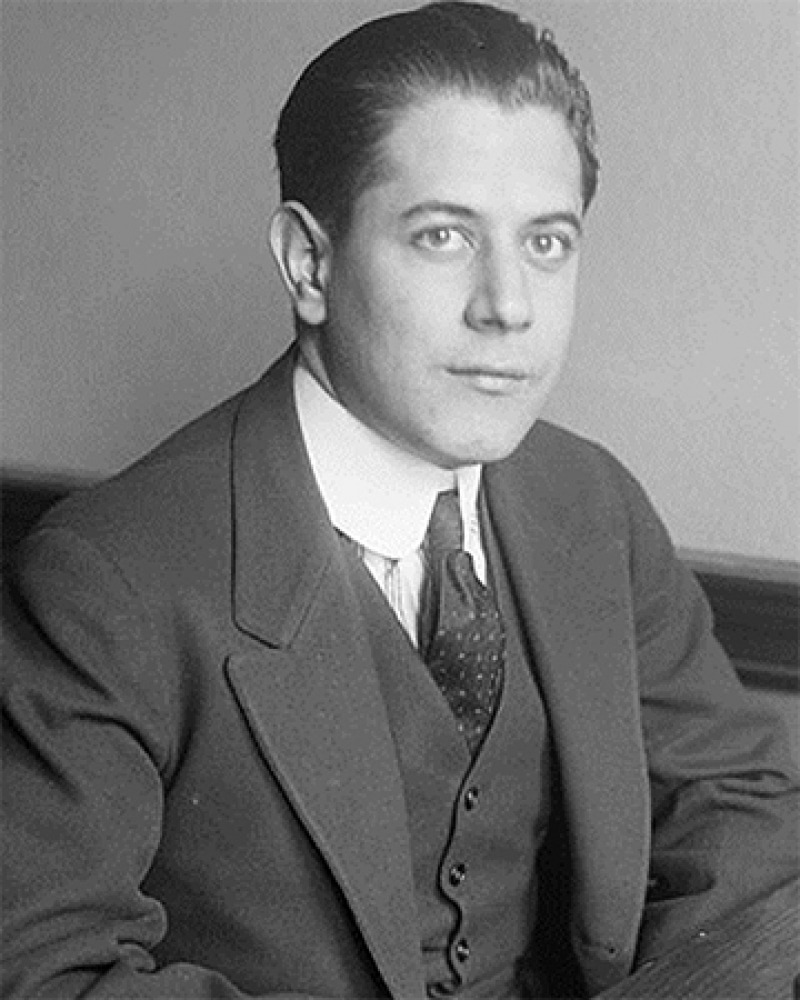 Cuban chess player José Raúl Capablanca.