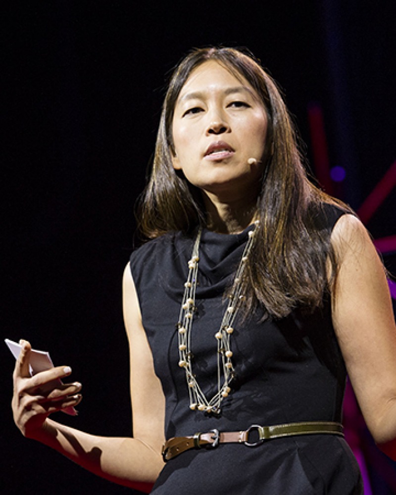 Chinese-American journalist Leslie T. Chang.