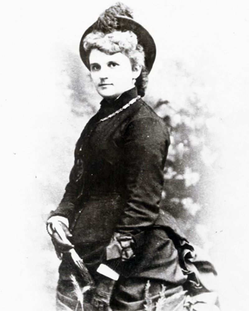 Photograph of American novelist Kate Chopin.