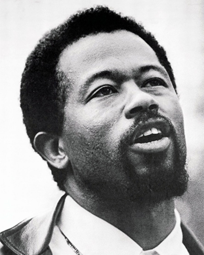 American black militant Eldridge Cleaver.