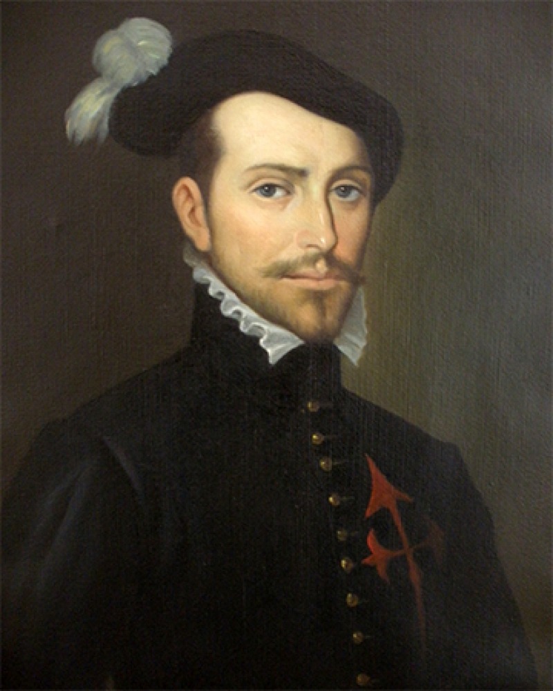 Spanish conquistador Hernán Cortés.