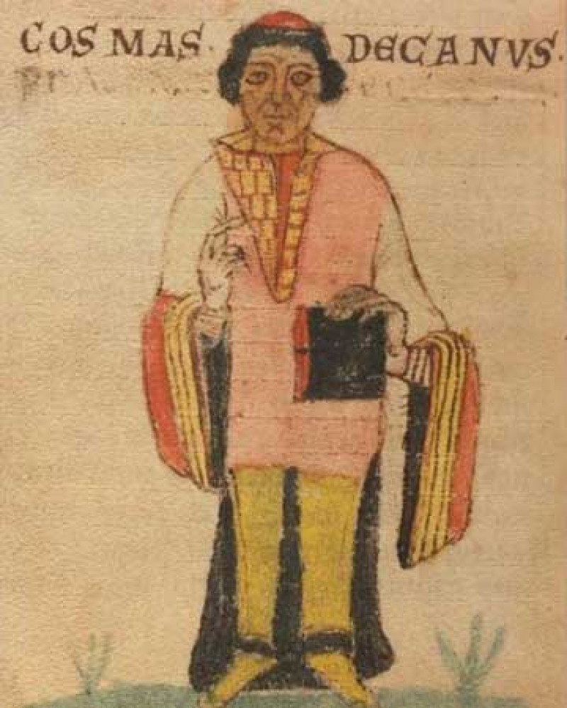 Cosmas of Prague Illustration of Cosmas of Prague