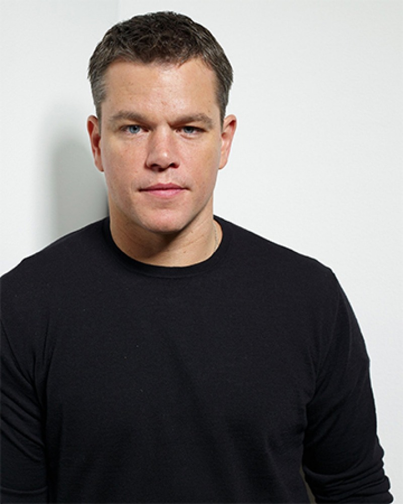 American actor, screenwriter, and producer Matt Damon.