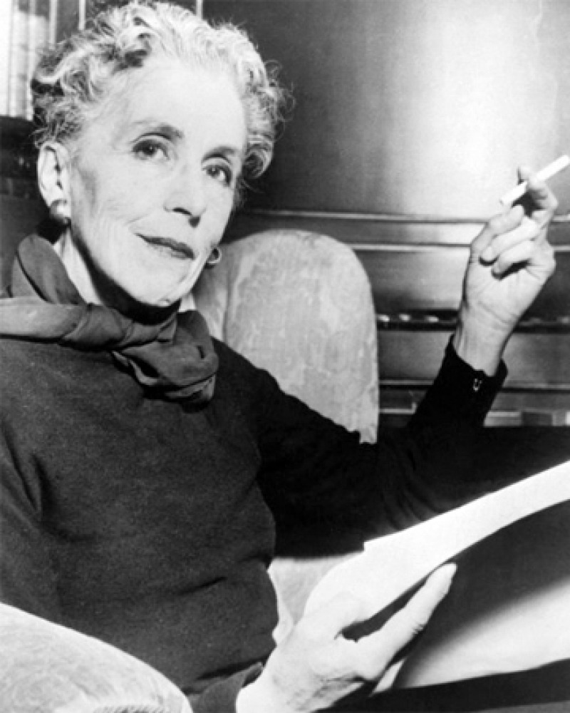 Photograph of Danish writer Isak Dinesen.