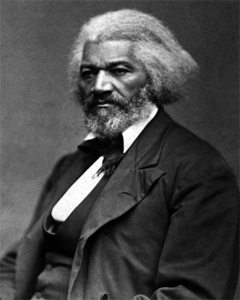 Photograph of African American abolitionist and U.S. diplomat Frederick Douglass.