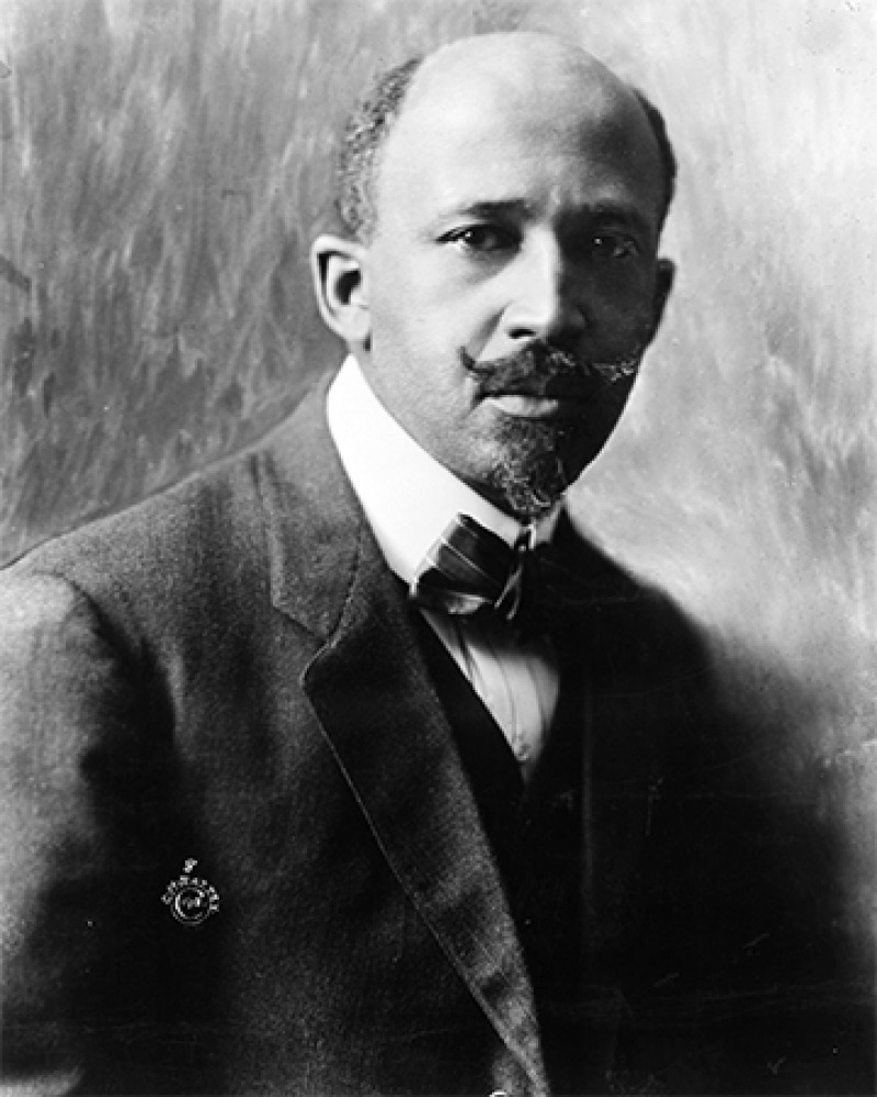 American sociologist and reformer W. E. B. Du Bois.