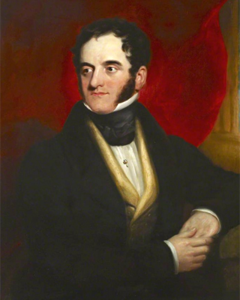 Portrait of English physician John Elliotson.