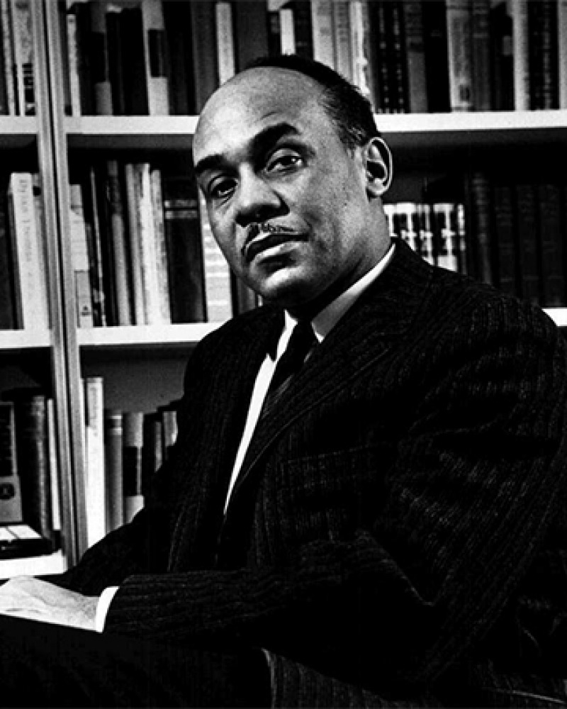 Photograph of American writer Ralph Ellison.