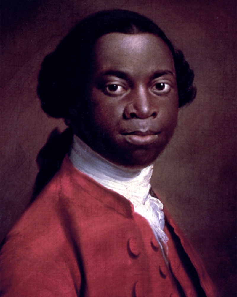 Portrait of West African writer and former slave Olaudah Equiano.