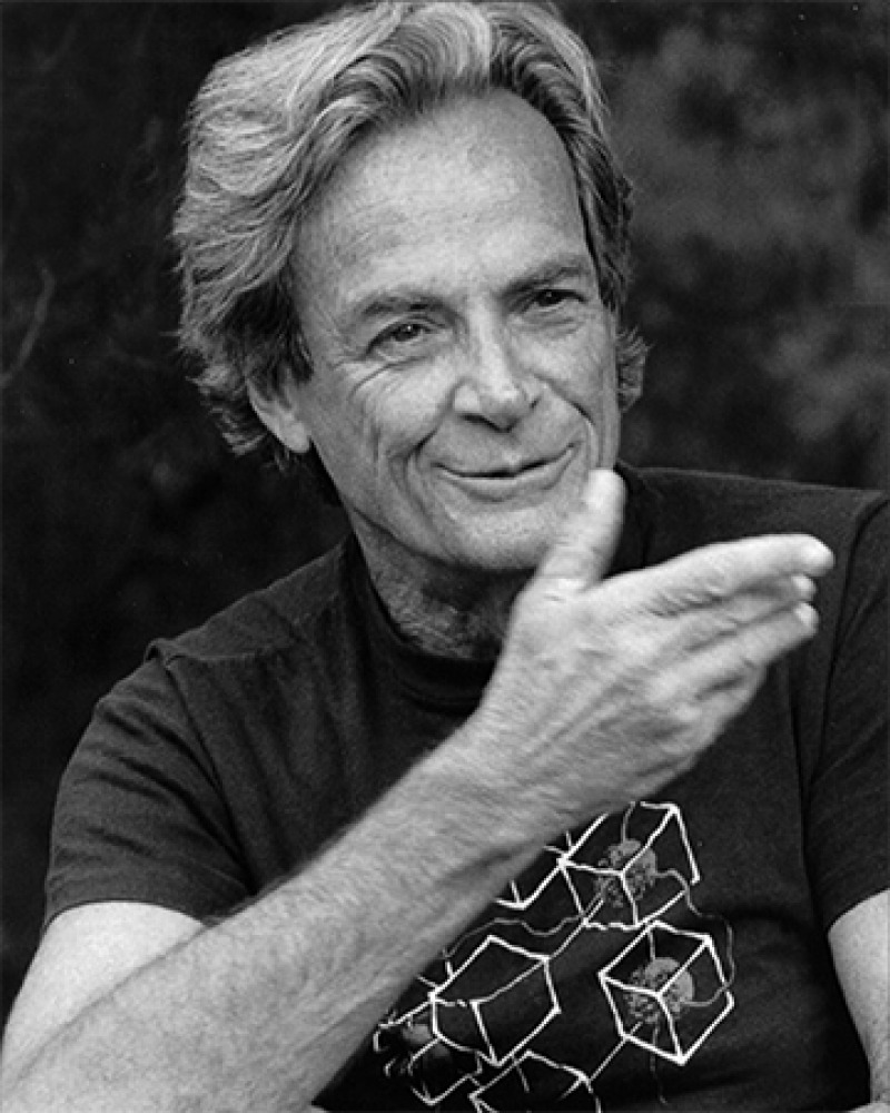 American physicist Richard Feynman.