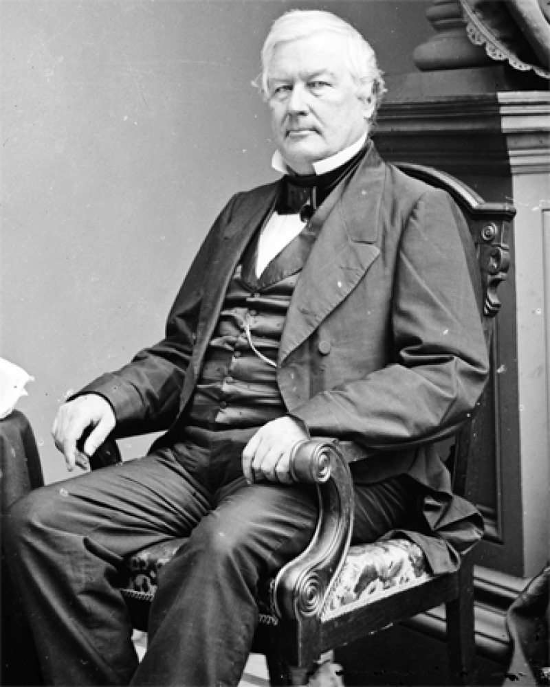 Photograph of former U.S. President Millard Fillmore.